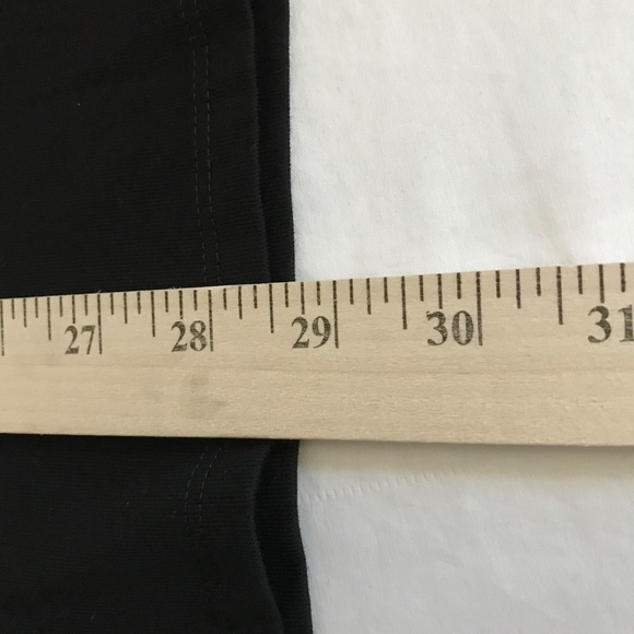 J. JILL Velvet Trim V-Neck Tee Long Sleeve Cotton Black NWT Women’s Plus Size 4X - Picture 12 of 15